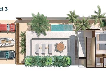 Última Villa disponible de 4 Recámaras en Villas Costera Chicxulub Puerto