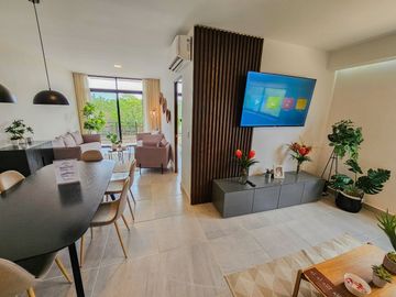 Departamento · 2 Recámaras · Alberca · Huayacán · Amenidades