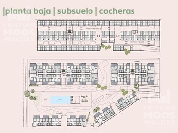 Departamento 3 ambientes en venta GREEN PALMERS