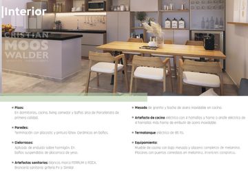 Departamento 3 ambientes en venta GREEN PALMERS
