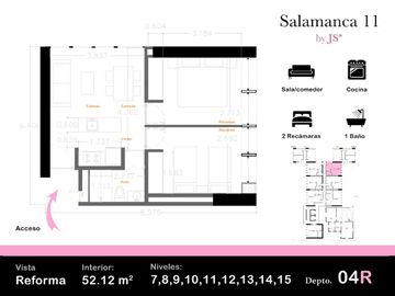 DEPARTAMENTO NUEVO EN VENTA ROMA NORTE