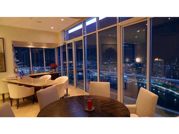 VENTA DE PENHOUSE FULL AMUEBLADO EN EN EL PH THE POINT 890m2