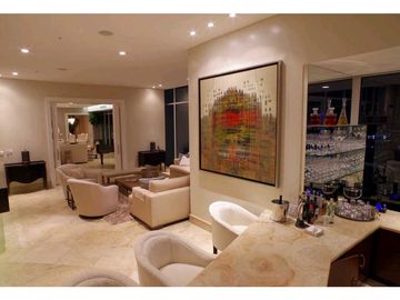 VENTA DE PENHOUSE FULL AMUEBLADO EN EN EL PH THE POINT 890m2