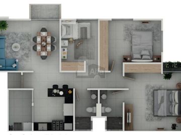 Departamento en venta en Tlalnepantla
