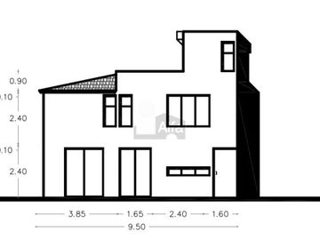 Casa en preventa en desarrollo de 9 casas ubicado en San Mateo Atenco.