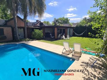 Casa venta Campos de Echeverria 7 ambientes