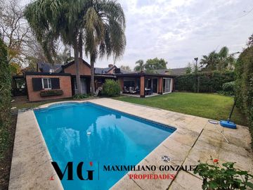 Casa venta Campos de Echeverria 7 ambientes