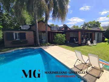 Casa venta Campos de Echeverria 7 ambientes