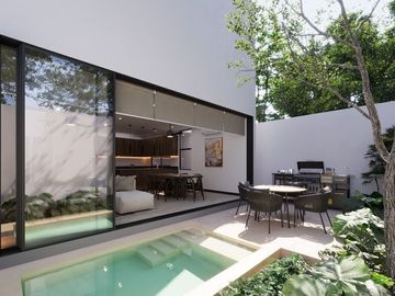 Townhouse en venta zona norte de Mérida de 3 habitaciones