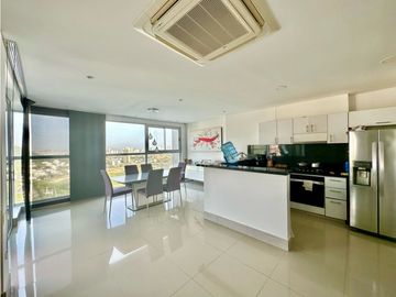 VENDO EN CARTAGENA APARTAMENTO EN EL CABRERO CON VISTA
