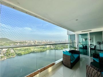 VENDO EN CARTAGENA APARTAMENTO EN EL CABRERO CON VISTA