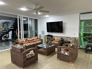 VENTA DE CASA CAMPESTRE LUXURY EN JAMUNDI/VALLE (ALFAGUARA)