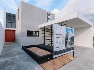 Casa en venta en privada Nadira Modelo Nära de 3 recámaras en Mérida Yucatán