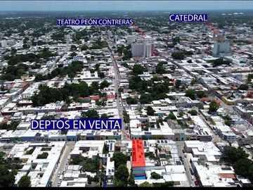 Casa y departamentos equipados en venta, en el centro de Mérida Yucatán.