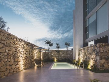 Departamentos en  Venta en complejo Muunyal en Temozón Norte en Mérida Yucatán.
