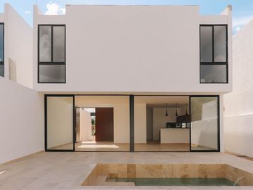 Casa en venta lista para entrega en Tamora Residencial, Conkal Yucatán