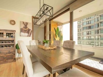 Hermoso departamento Vitacura, Vista despejada