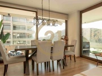 Hermoso departamento Vitacura, Vista despejada