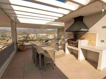 Hermoso departamento Vitacura, Vista despejada