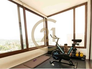 Hermoso departamento Vitacura, Vista despejada
