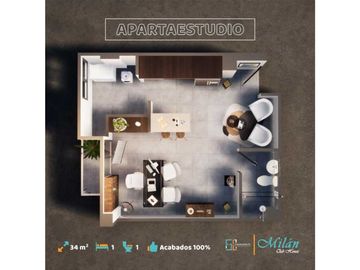 BROKER  VENTA APARTAESTUDIOS EN OBRA SECTOR MORINDA. EN POPAYAN