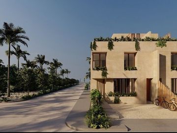 Villa en venta en zona de playa Chuburna, Yucatán