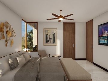 Villa en venta en zona de playa Chuburna, Yucatán
