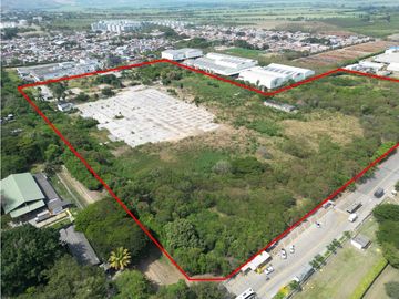 LOTE INDUSTRIAL EN YUMBO IDEAL PARA DESARROLLO DE PARQUE LOGISTICO
