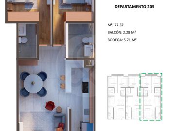 Departamento en venta en Escandón II Sección