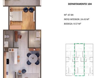 Departamento en venta en Escandón II Sección