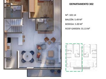Departamento en venta en Escandón II Sección