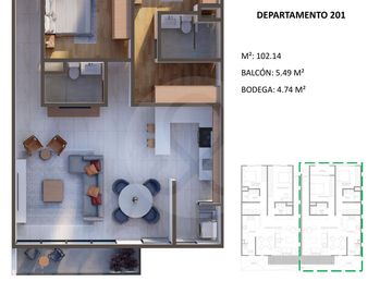 Departamento en venta en Escandón II Sección