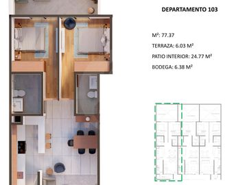Departamento en venta en Escandón II Sección