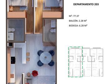 Departamento en venta en Escandón II Sección