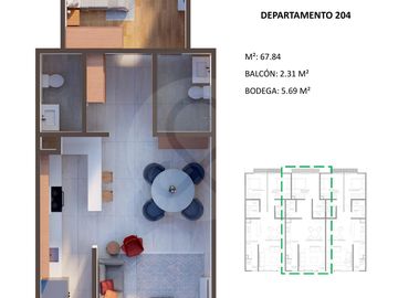 Departamento en venta en Escandón II Sección