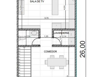 CASA EN VENTA.A 20 METROS DE LA ORDOÑEZ LASSO