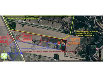 Oliveros: Terreno de 603 m2 en Venta en Barrio urbano de Quintas, Santa Fe, Argentina