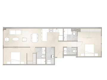 HERMOSO FLAT  DE 3 DORMITORIOS EN VENTA EN INMEJORABLE ZONA DE MIRAFLORES