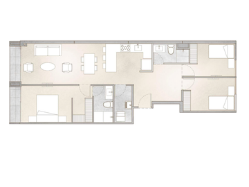 HERMOSO FLAT  DE 3 DORMITORIOS EN VENTA EN INMEJORABLE ZONA DE MIRAFLORES