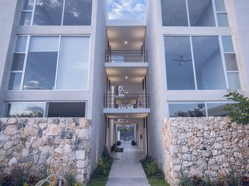 Departamentos en  Venta en complejo Muunyal en Temozón Norte en Mérida Yucatán.