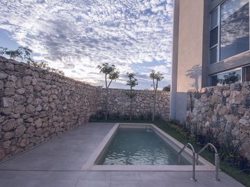 Departamentos en  Venta en complejo Muunyal en Temozón Norte en Mérida Yucatán.