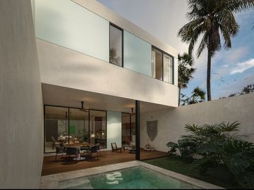 Casa en venta en zona de playa Chicxulub de 3 recámaras