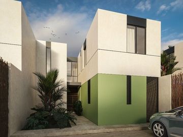 Casa en venta en zona de playa Chicxulub de 3 recámaras