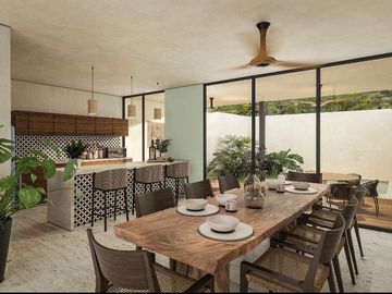 Casa en venta en zona de playa Chicxulub de 3 recámaras