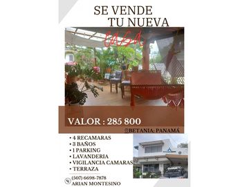 VENTA DE CASA EN.BETANIA