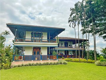 Venta de Finca Tipica Sembrada en Banano Aguacate Yuca Calarcá
