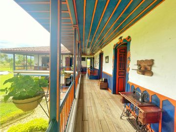 Venta de Finca Tipica Sembrada en Banano Aguacate Yuca Calarcá