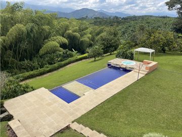 Venta de Finca Tipica Sembrada en Banano Aguacate Yuca Calarcá