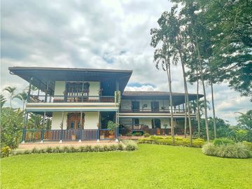 Venta de Finca Tipica Sembrada en Banano Aguacate Yuca Calarcá
