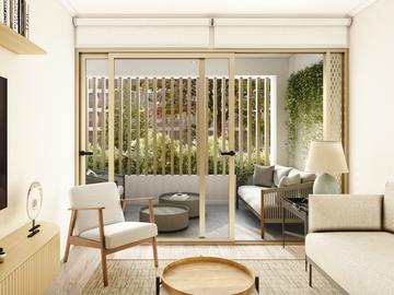 HERMOSO FLAT  DE 2 DORMITORIOS  CON TERRAZA EN VENTA EN MIRAFLORES